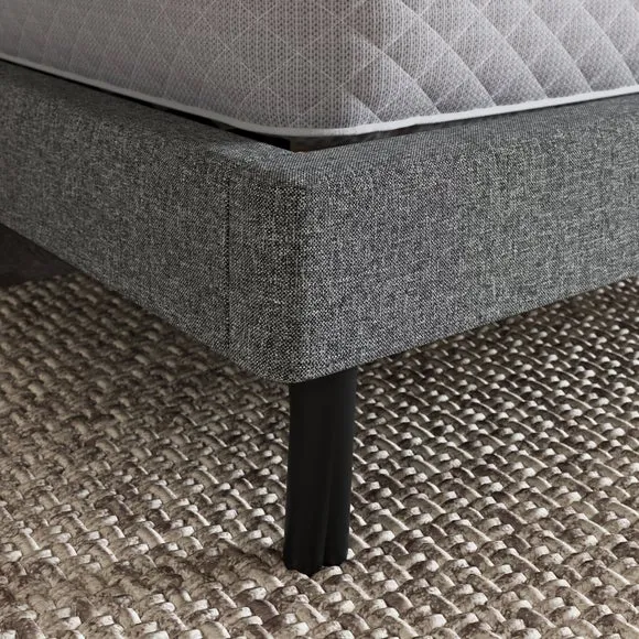 Modern Curve Textured Weave Bed 3
