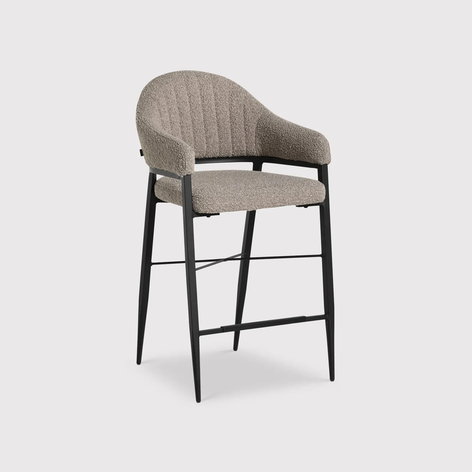 Hinoki Bar Stool, Neutral Fabric | Barker & Stonehouse 4
