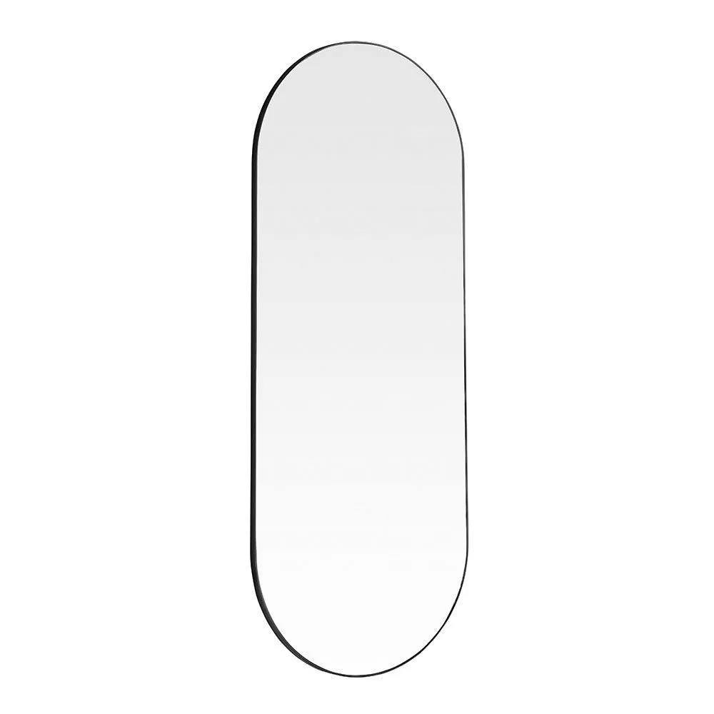 Yearn Mirrors Large Full Length Black Curved Mirror 150x60cm 3