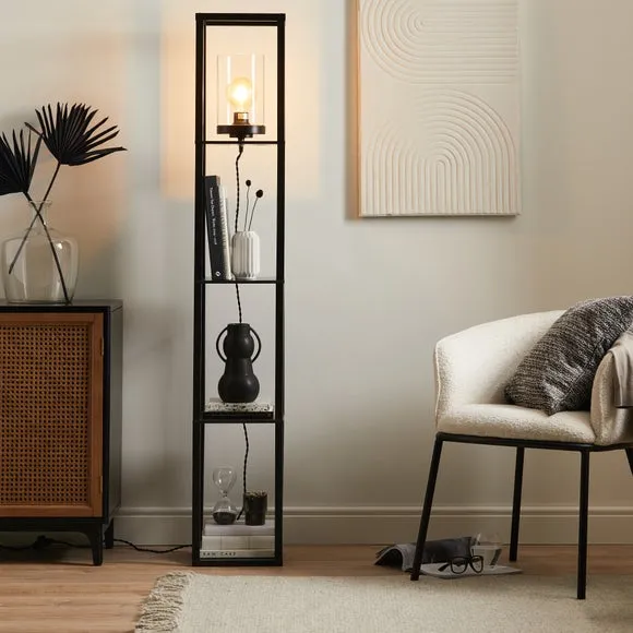 Keates Shelved Floor Lamp 1