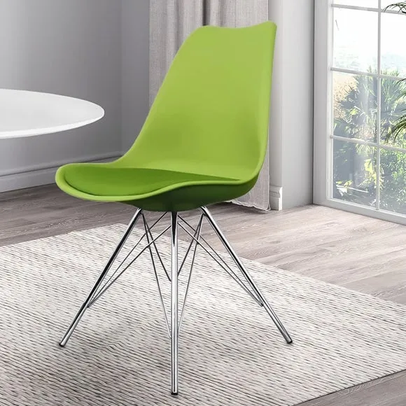 Fusion Living Soho Plastic Dining Chair 1