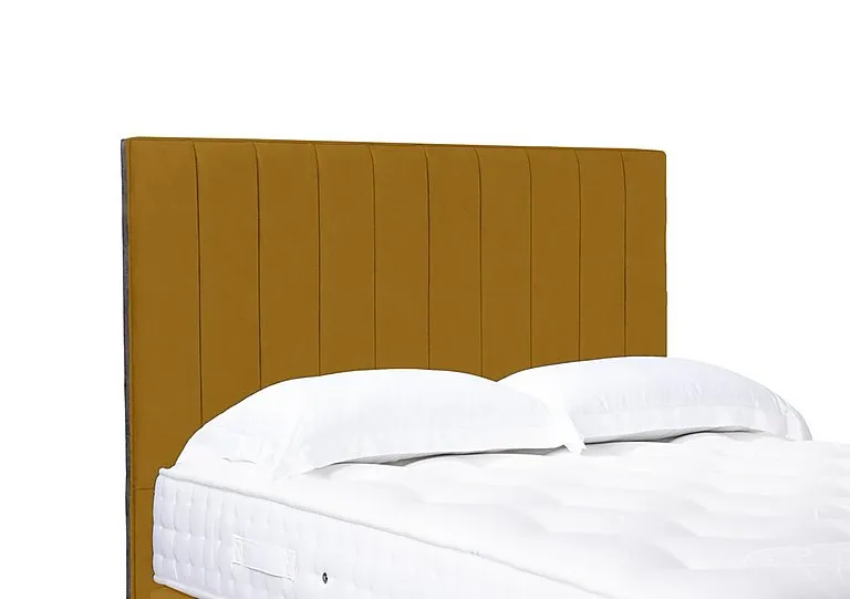 Artisan Collection Elyse High Floor Standing Headboard - Single - Plush Corn