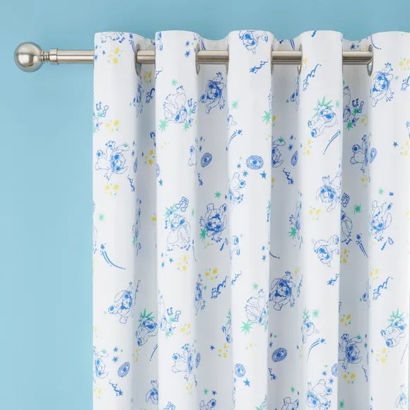 Disney Unleash Stitch Eyelet Curtains 3
