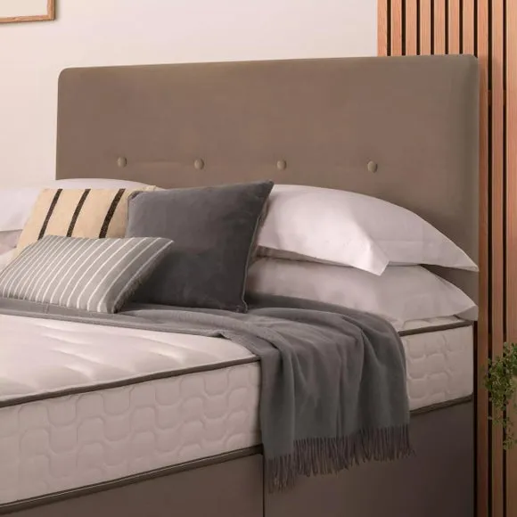 Silentnight Divan Bed With Francisco Velvet Headboard and 800 Pocket Sprung Mattress 4