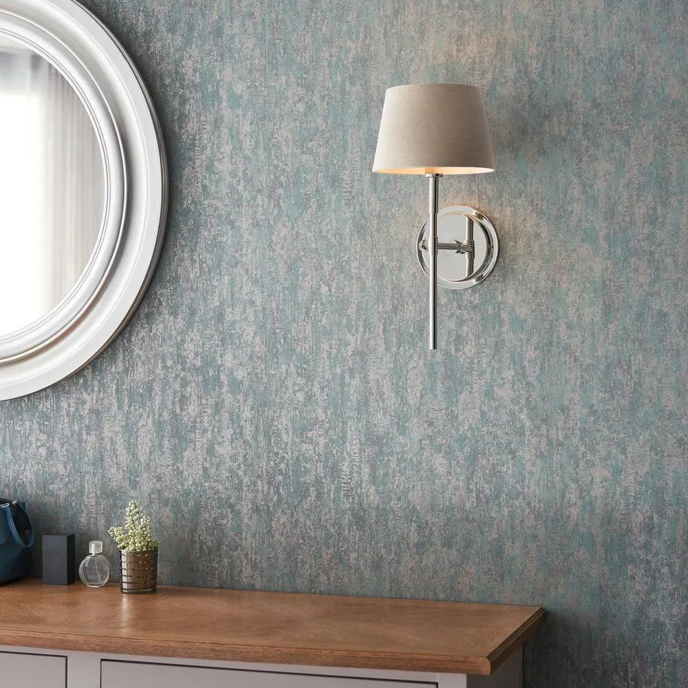 Netlighting Rennes & Cici Wall Lamp Shade & Grey Linen 4