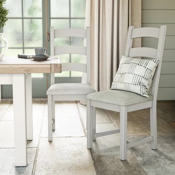 Salcombe Set of 2 Ladder Dining Chairs