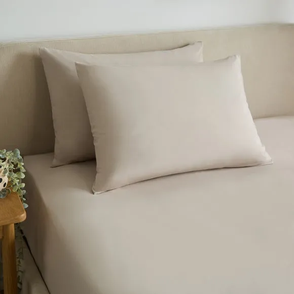 Cotton Rich Standard Pillowcase Pair