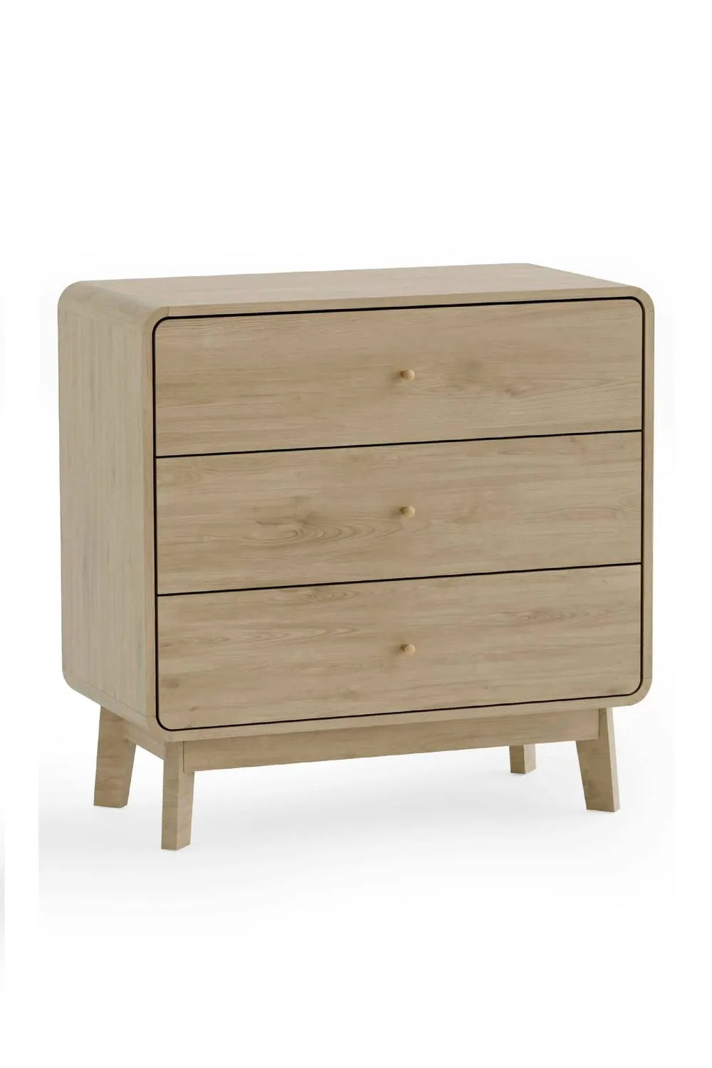 Julian Bowen Ingrid 3 Drawer Chest in Beige 2