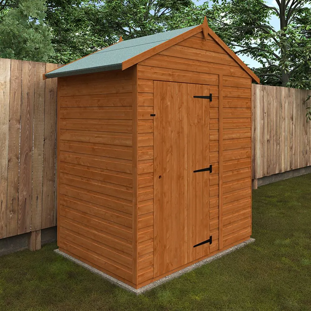 Buttercup Farm 4x6 Flex Apex Windowless 12mm Flex - L123.8 x W175 x H213.5 cm in Burnt Orange 2