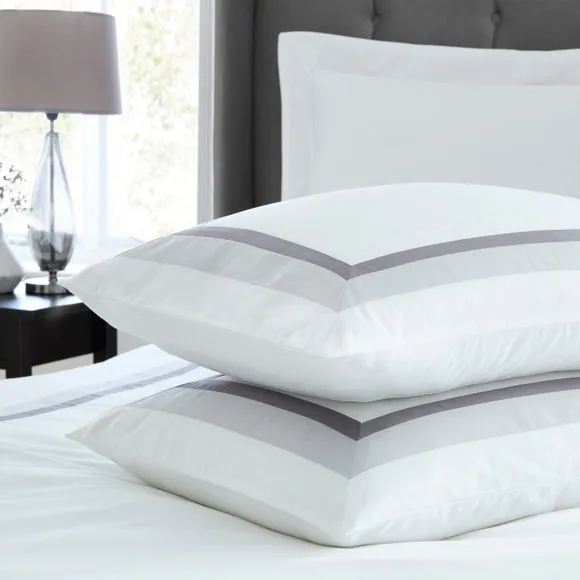 Dorma Alderton 100% Cotton Sateen Duvet Cover & Pillowcase Set 3