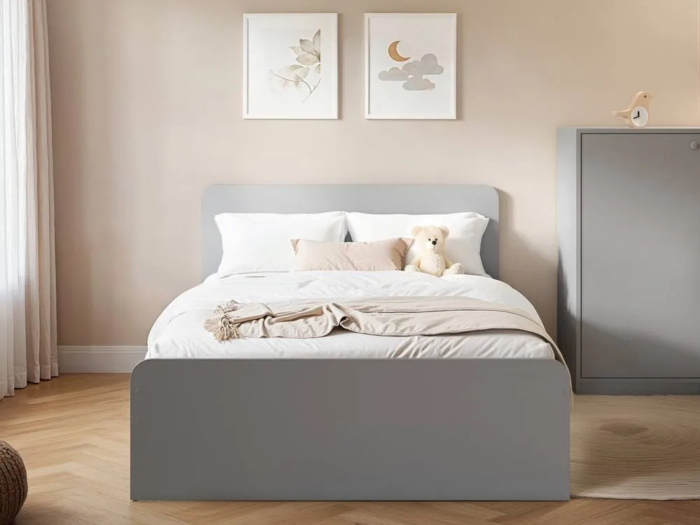 Flair Wizard Small Double Bed Frame in Grey 3