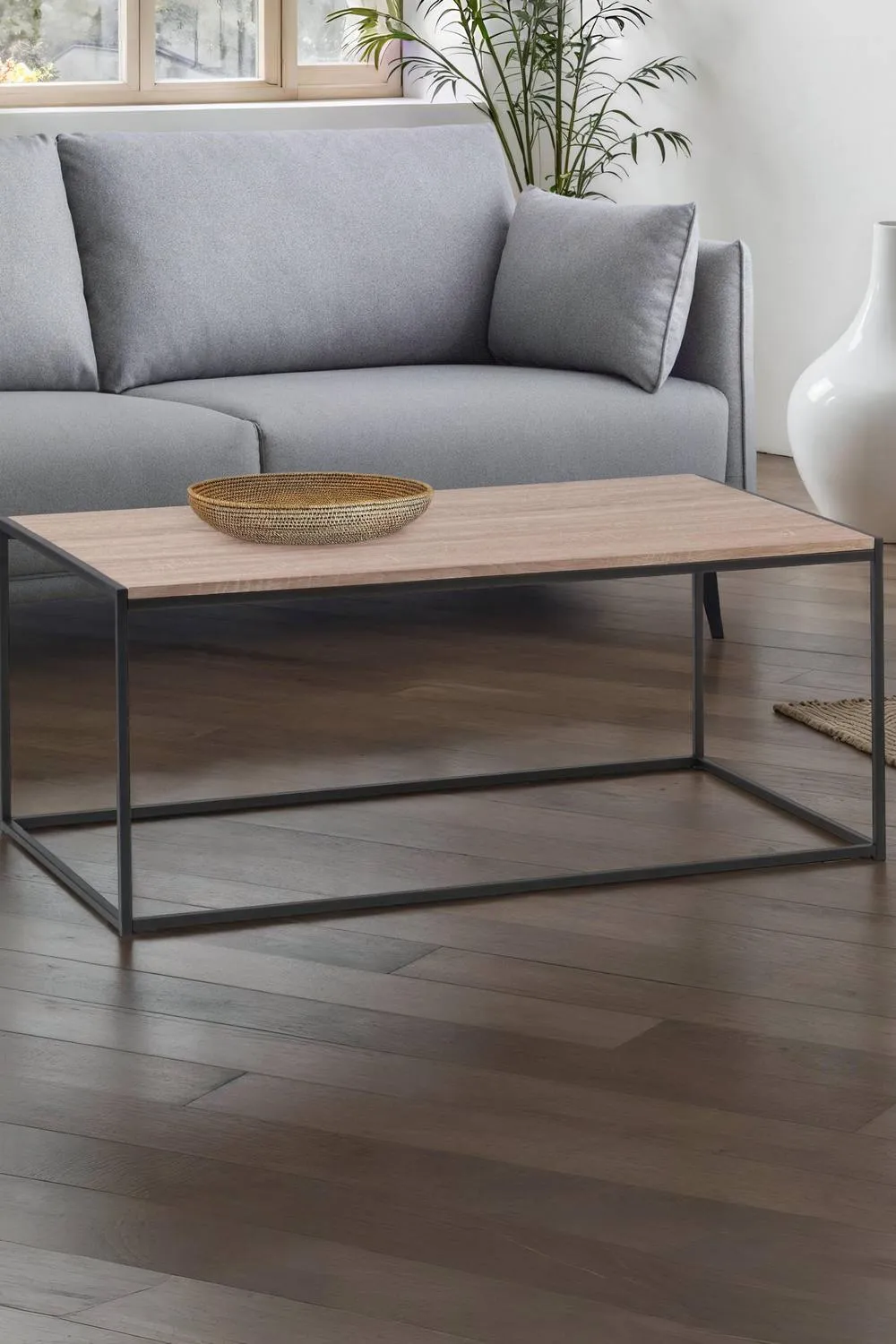 Julian Bowen Tribeca Rectangular Coffee Table in Brown 2
