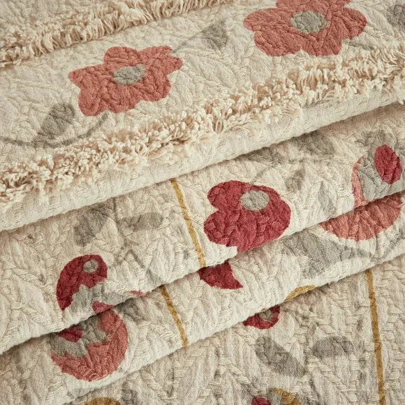 Churchgate Morcott Tufted Matelassé Bedspread 2
