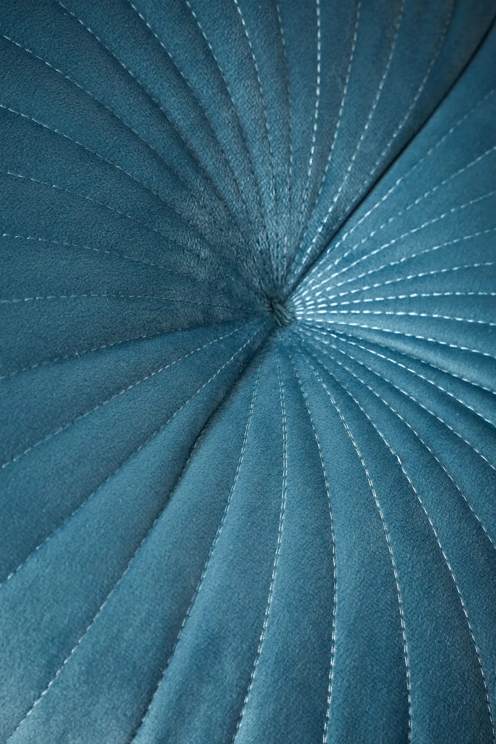 Catherine Lansfield 'Round' Cushion in Teal 2