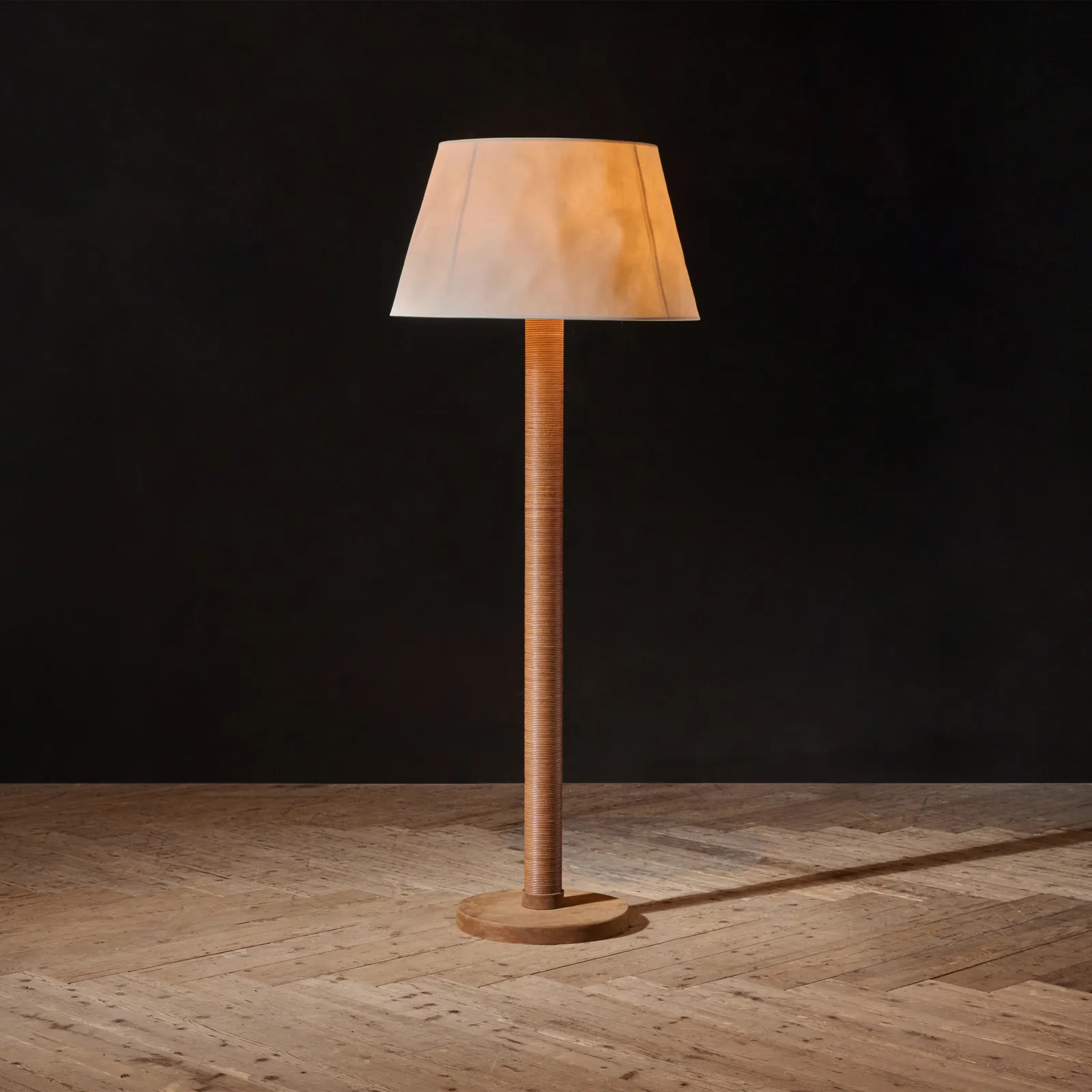 Timothy Oulton Bootlace Floor Lamp, Neutral | Barker & Stonehouse 2