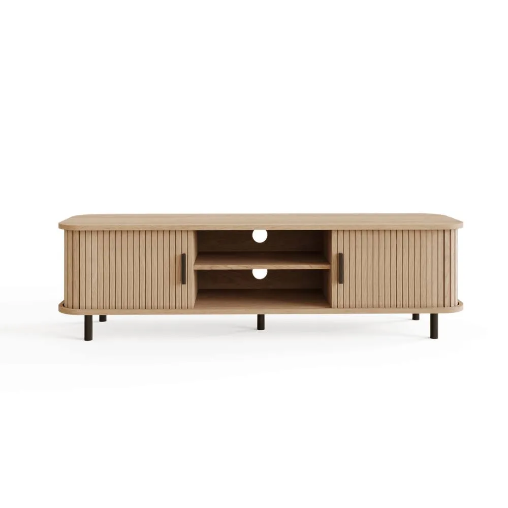 GFW Omari TV Unit in Light Oak 4