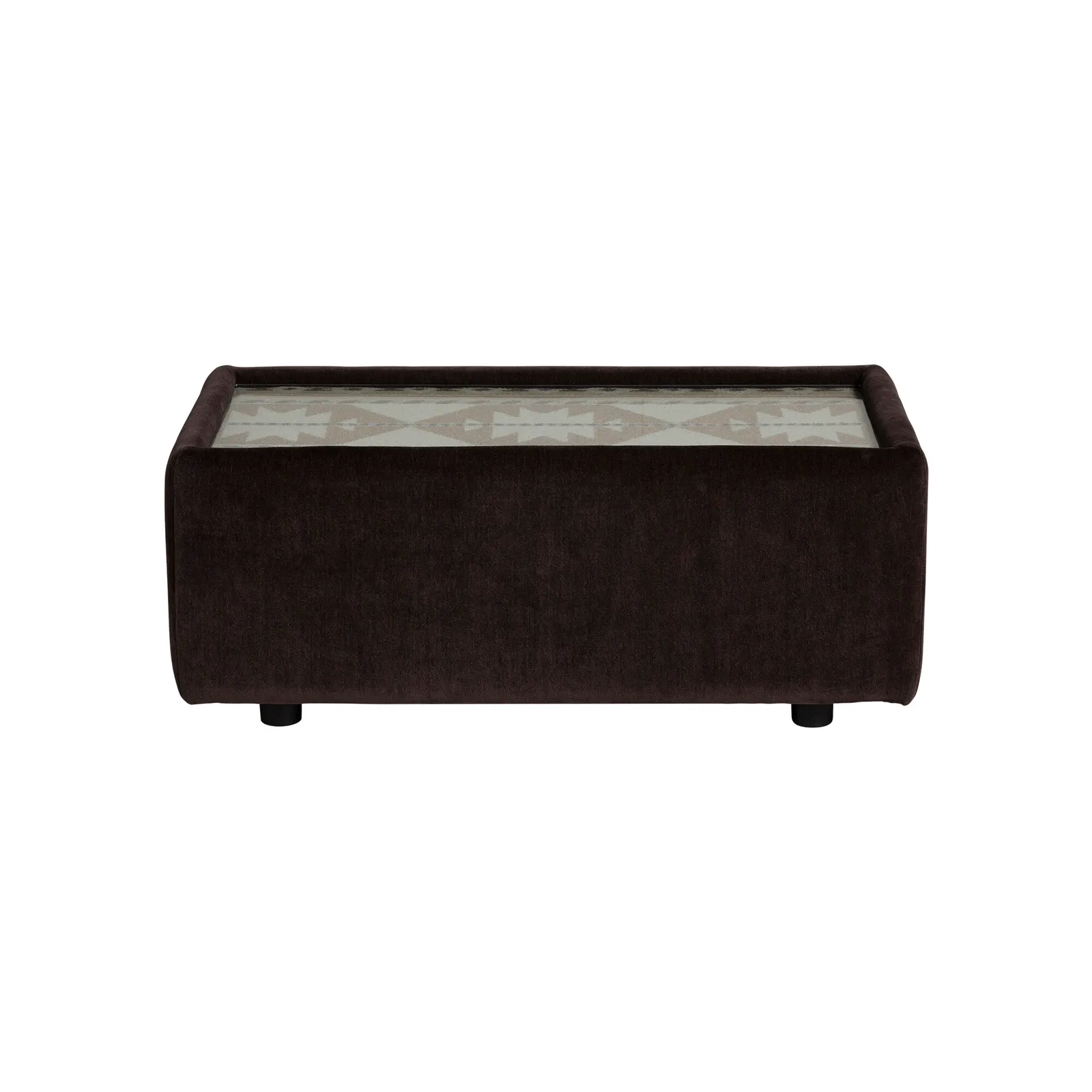 Bosham Rectangle Glass Top Table, Brown | Barker & Stonehouse 2