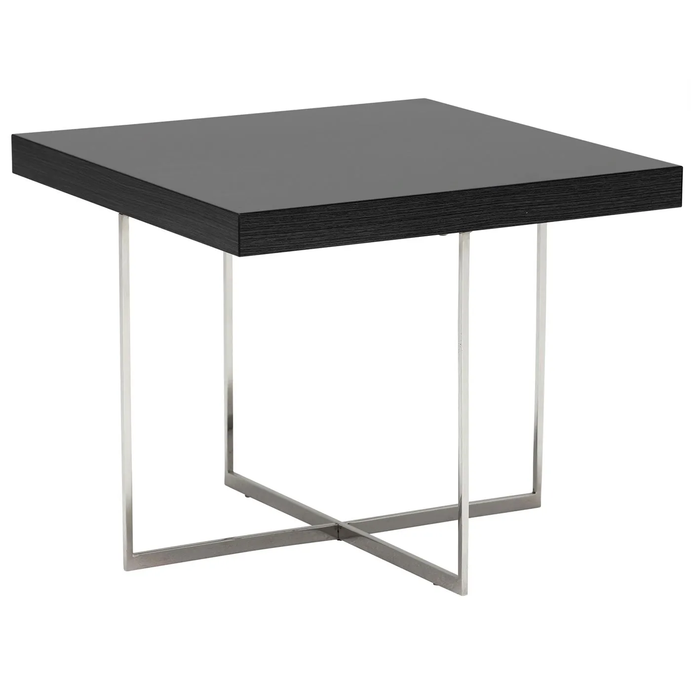 Borgia Lamp Table, Grey Highgloss