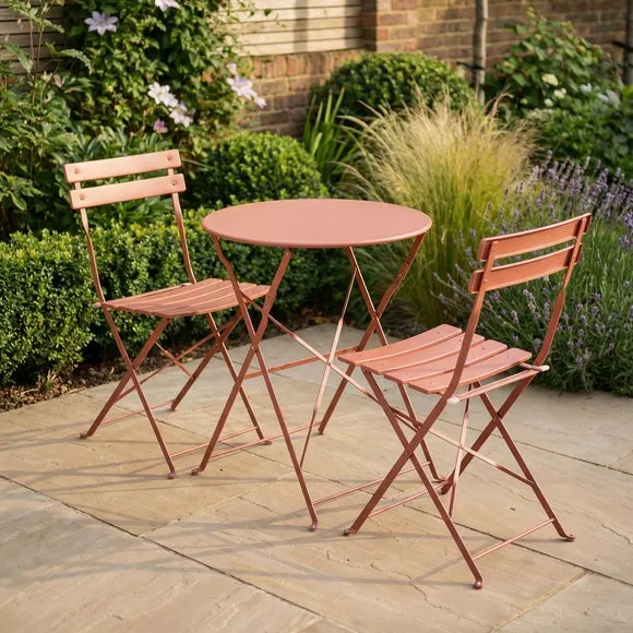 Garden Metal Bistro Set