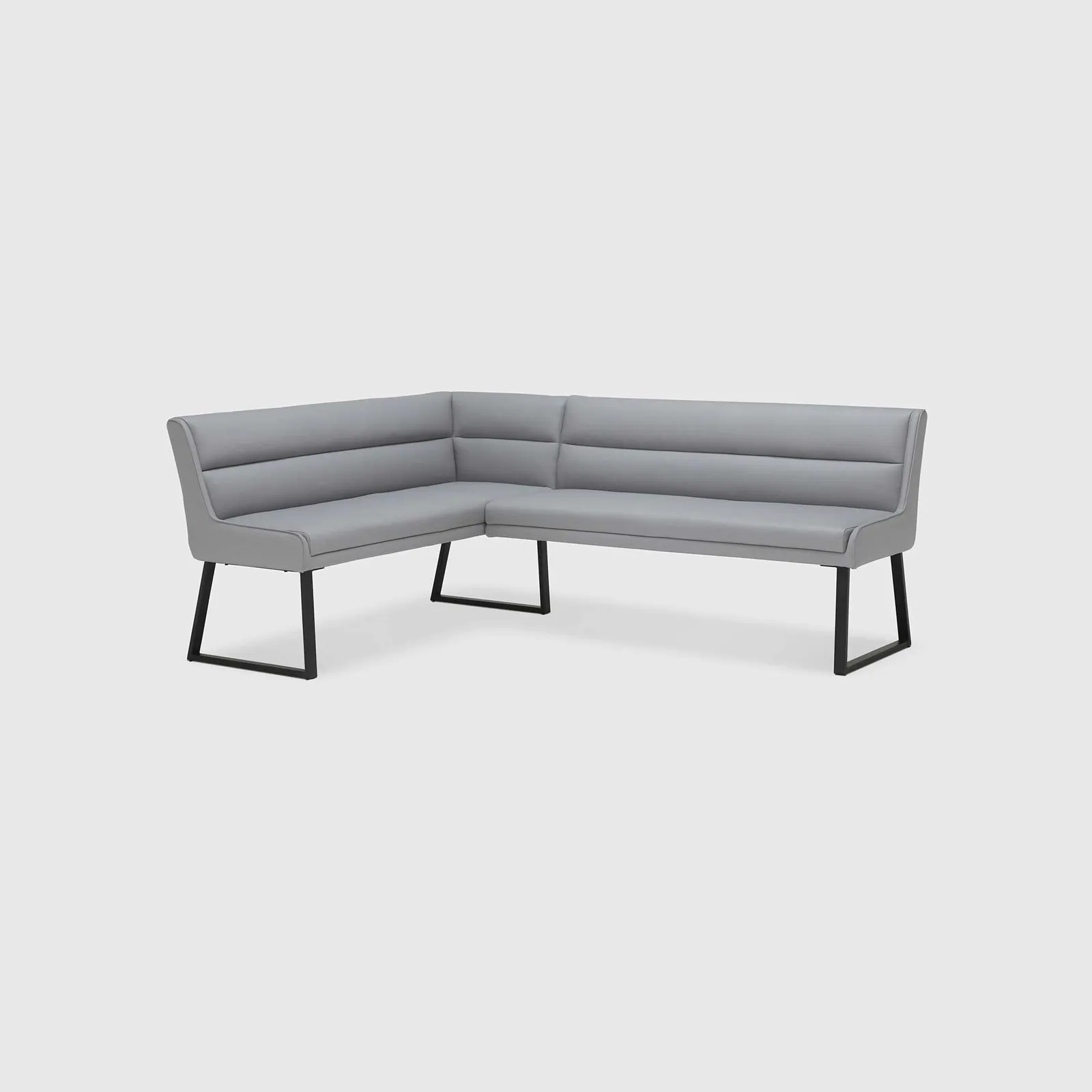 Ryker Corner Bench Right, Grey | Barker & Stonehouse