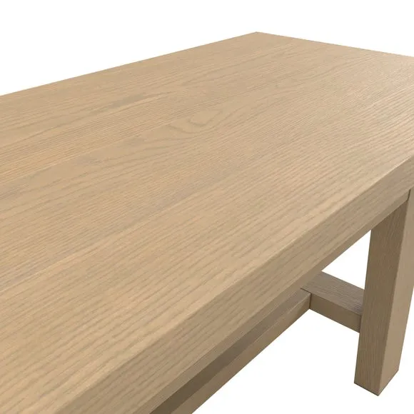 Drift Dining Bench, Latte 5
