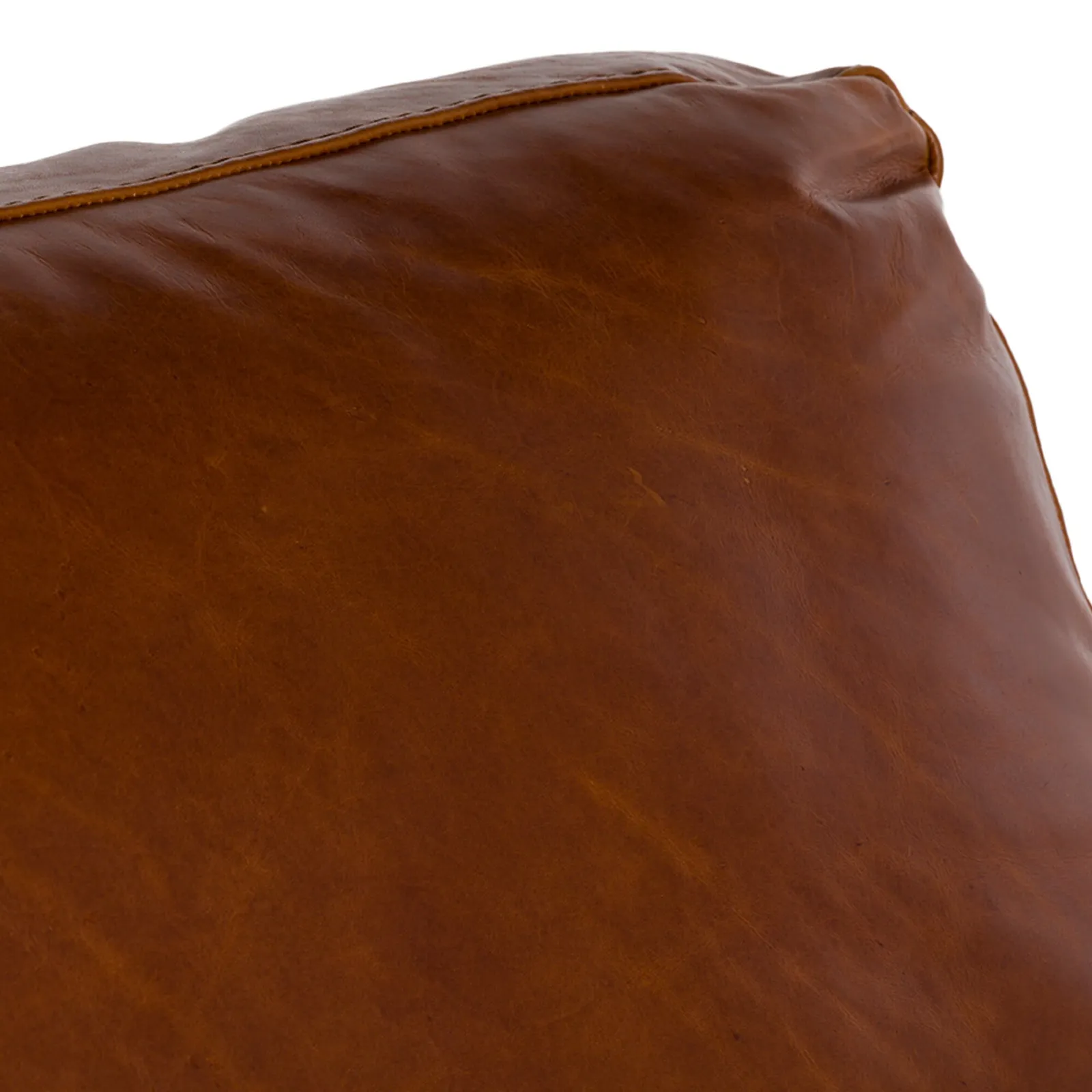 Rendola 3 Seater Sofa, Brown Leather | Barker & Stonehouse 4