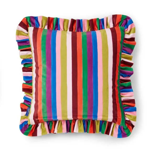 Sophie Robinson Prism Stripe Square Cushion 4