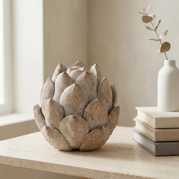 Stone Effect Flower Ornament 1