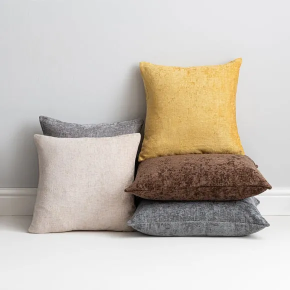 Chenille Square Cushion 2