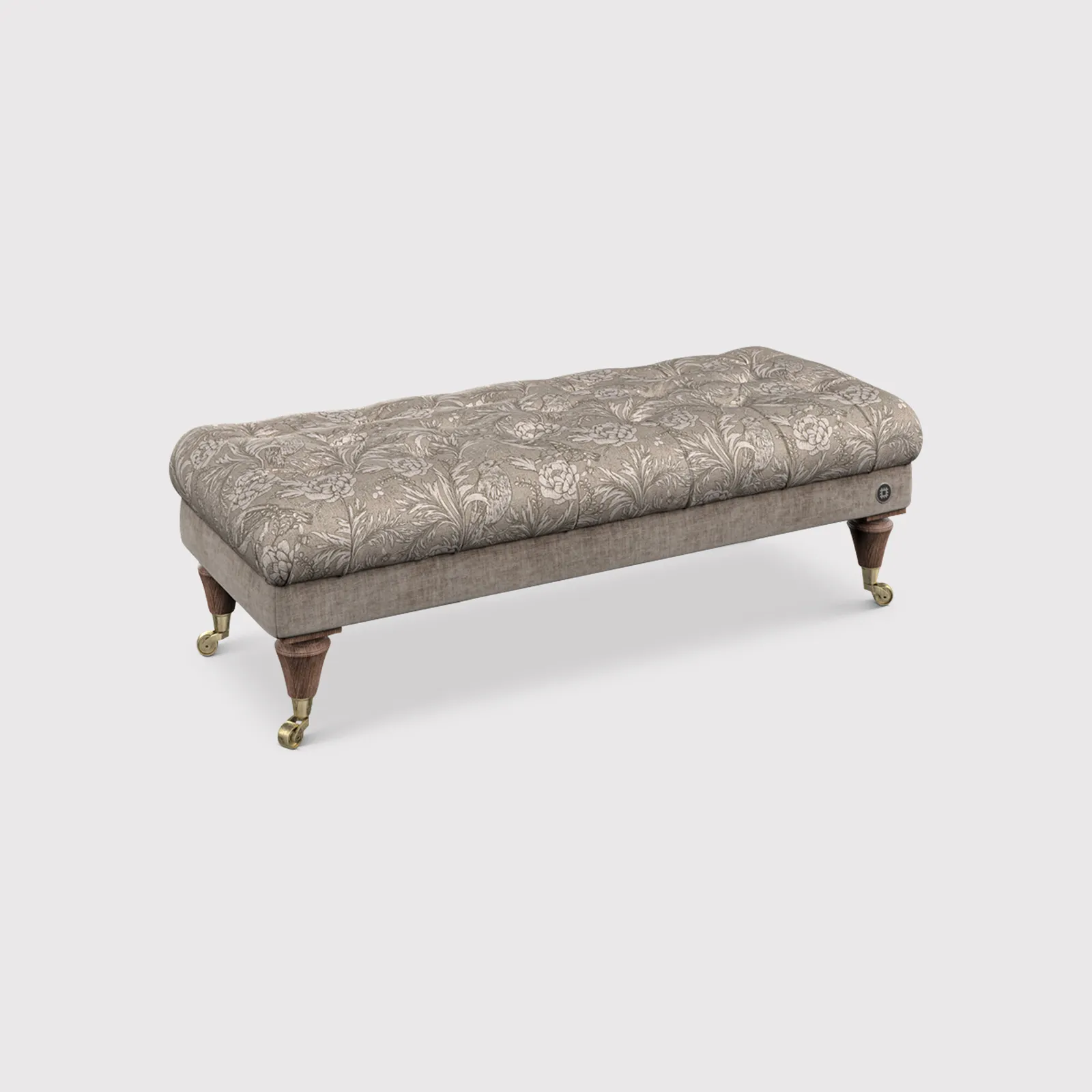 English Heritage Finch Footstool Fabric | Barker & Stonehouse