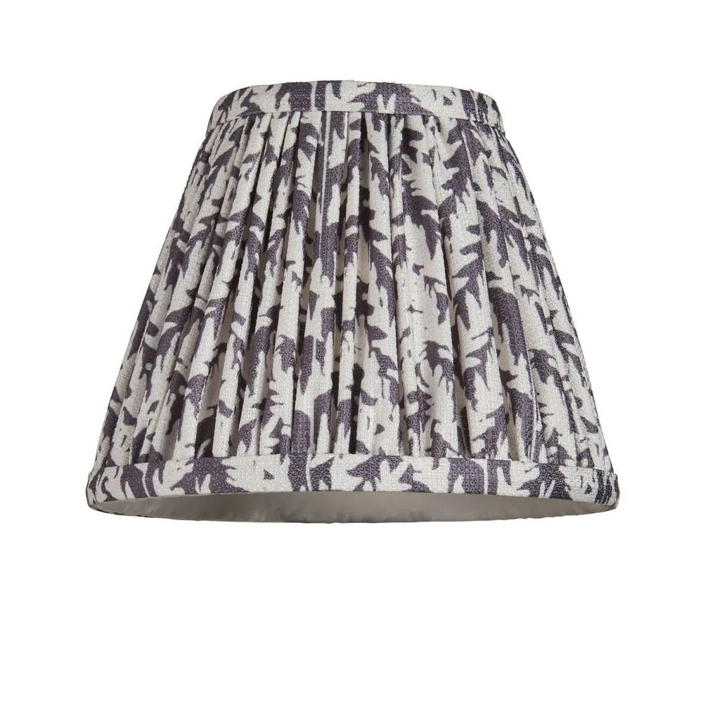 Netlighting Wood Wing Ash Wood Wall Light Grey Fabric Leaf Shade 16cm B22 6