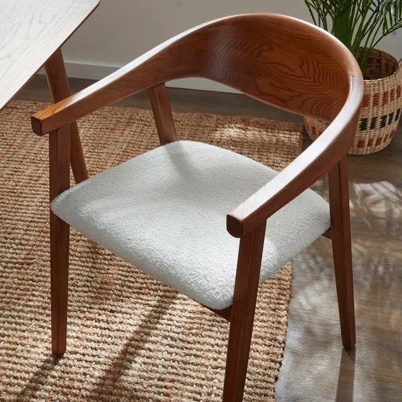 Oskar Dining Chair, Boucle 5