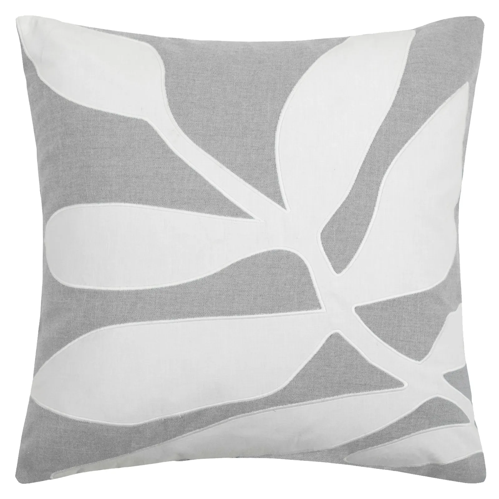 Voyage Maison Bodhi Floral 100% Cotton Cushion in Charcoal 2