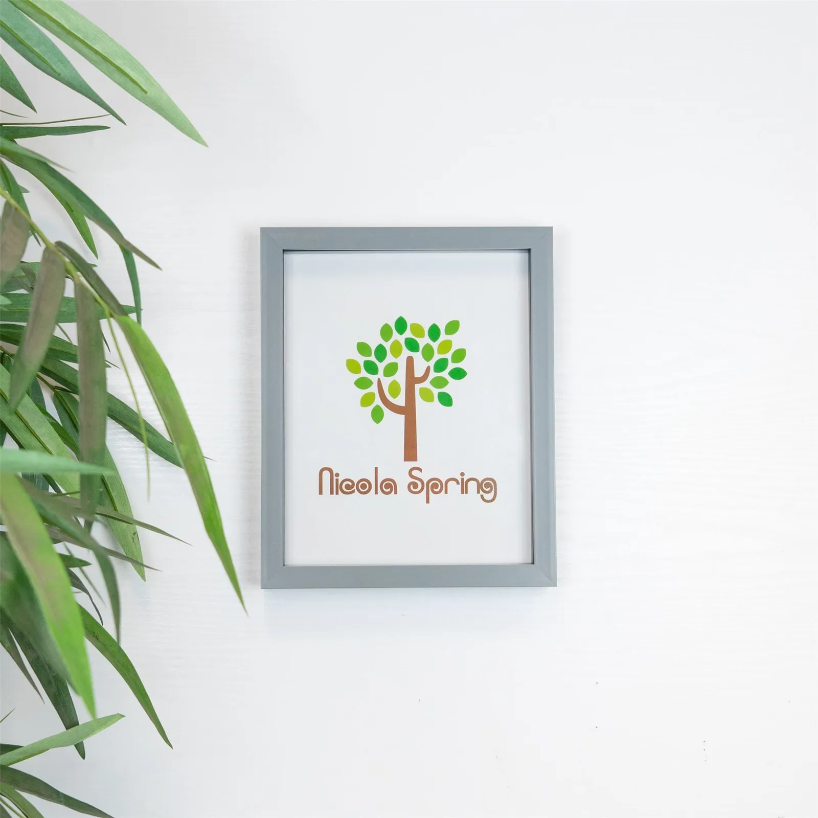 Nicola Spring 3D Box Photo Frames - 8 x 10" - Pack of 2 in Grey 5