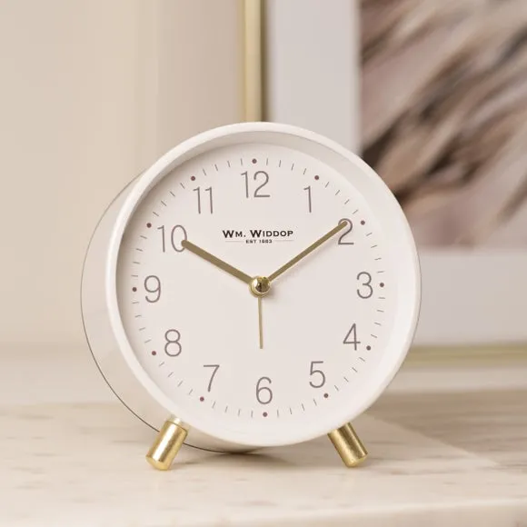 Hometime Light & Snooze Alarm Clock with Metal Feet