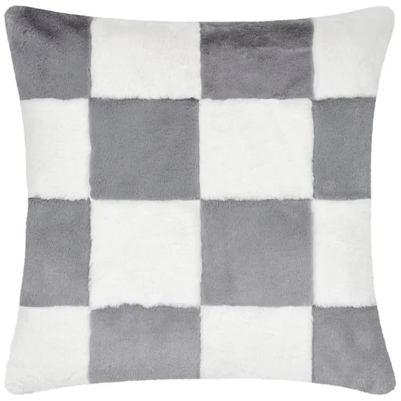 Heya Home Cozee Check Square Cushion 3