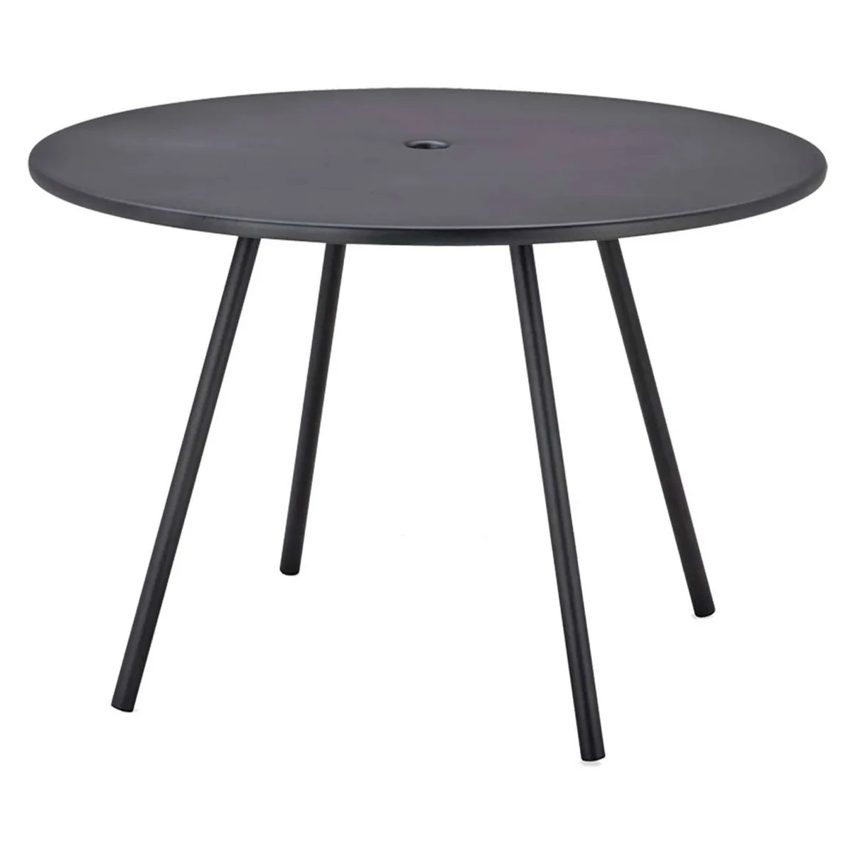 Cane-line Area Garden Dining Table, Black