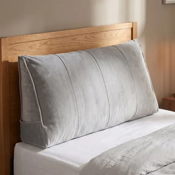 Velvet Headboard Bolster Cushion 3