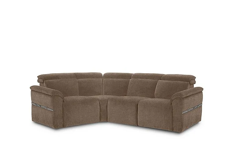 Dolomite Small Fabric Left Hand Facing Corner Sofa