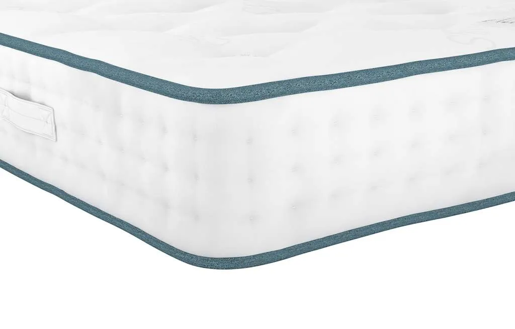M&S 3500 British Wool Pocket Spring Firm Mattress White