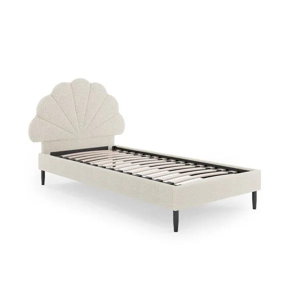 Kids Boucle Petal Bed Frame 6