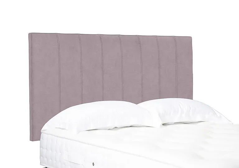 Artisan Collection Axel High Strutted Headboard - Single - Plush Lilac