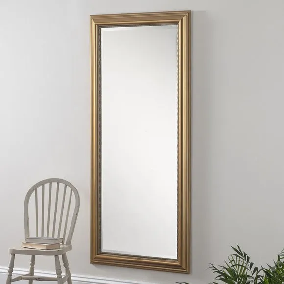 Yearn Beaded Overmantel Wall Mirror 1
