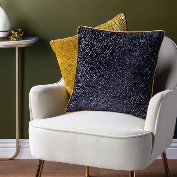 Paoletti Estelle Square Velvet Cushion Cover