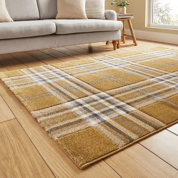Catherine Lansfield Kelso Check Rug 6