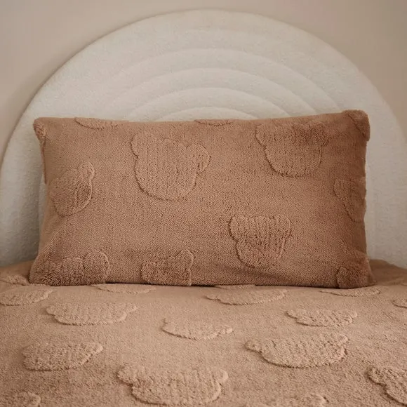 Carved Teddy Fleece Duvet Cover & Pillowcase Set 2