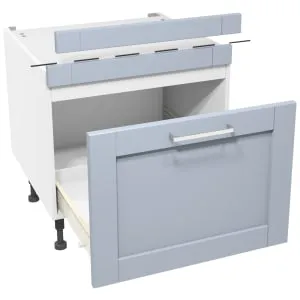 Wickes Ohio Hazy Blue 600mm Belfast Sink Unit 2