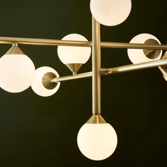 Vogue Willis Art Deco 10 Light Adjustable Pendant Light 2