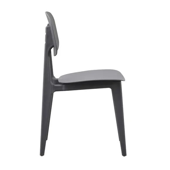 Fusion Living Oslo Plastic Dining Chair 4