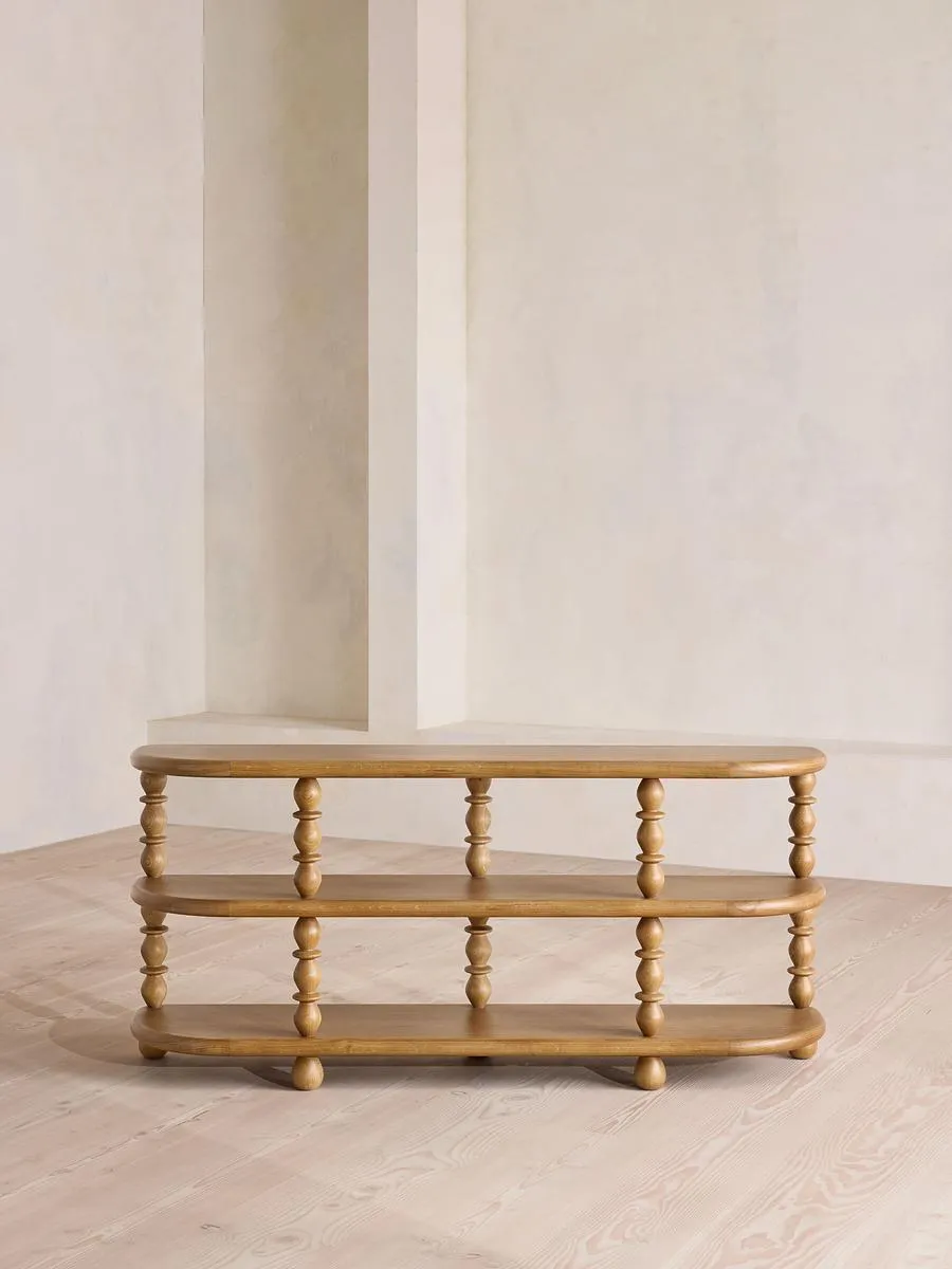 Willow Shelving Unit, Low